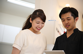 1. 安心の教育体制 イメージ画像